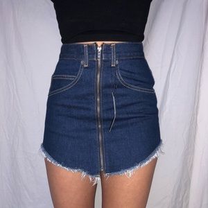 LF Jean Skirt